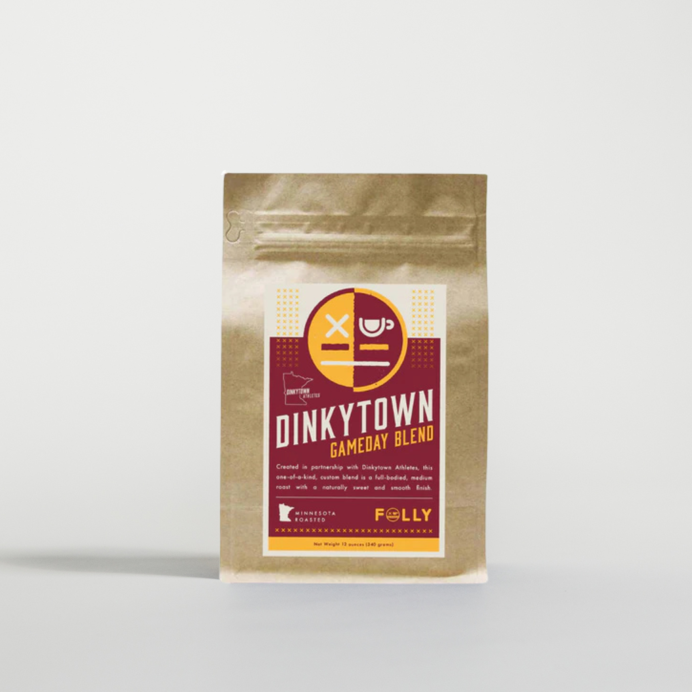 Dinkytown Athletes Gameday Blend- 12oz – Folly Coffee