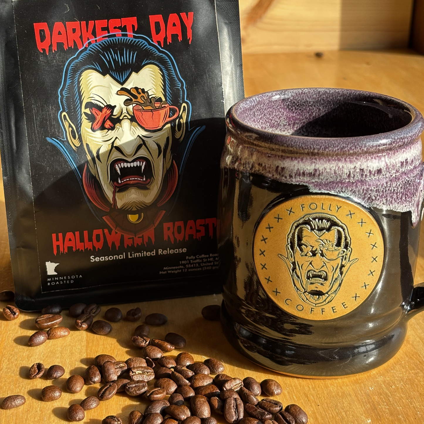 2024 Limited Edition Darkest Day Stoneware Mug- 14oz LIMITED SUPPLIES