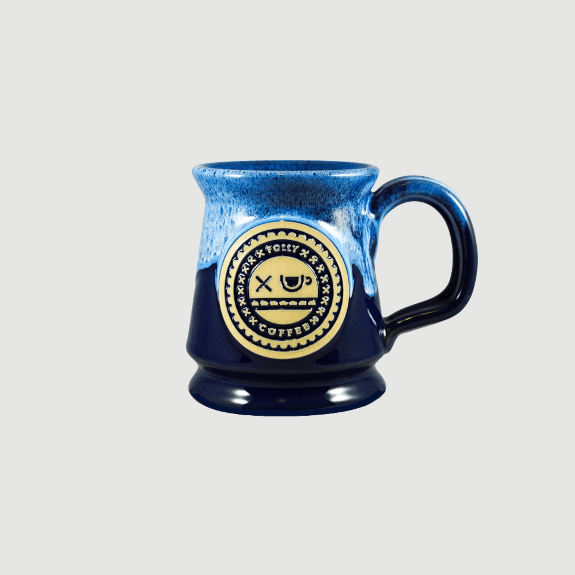 Deneen Pottery Stoneware Mug | Dishwasher Safe | Folly Coffee | MN